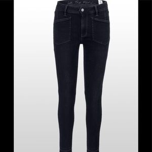 Free People Ivy Mid Rise Released Hem Jeans NWT 28